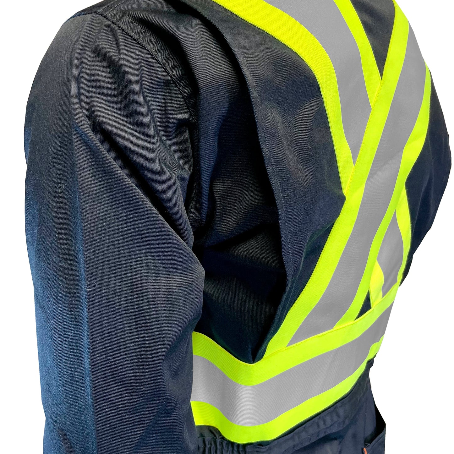 OR® Freddy Stretch Coveralls with 4" Hi-Vis Reflective Tapes