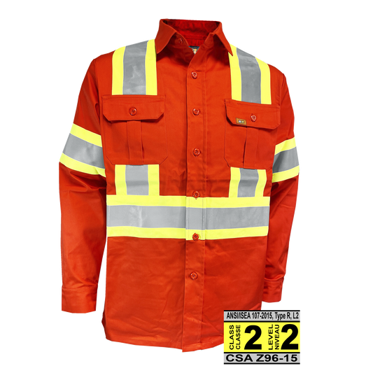 OR® Jonathan, Hi-Vis Tape Safety Long Sleeve Shirt