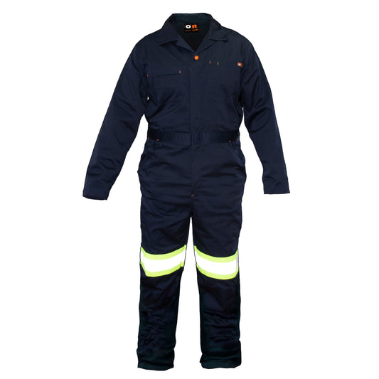 OR® FRED Mens Stretch Coveralls with Hi-Vis Reflective Tapes